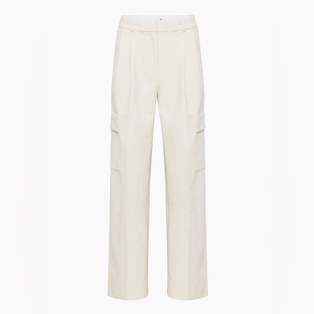 Aritzia Babaton Spotlight Cargo in Matte Pearl #113940